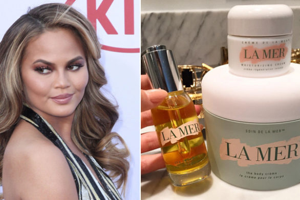Chrissy Teigen pokazała swoje ulubione kosmetyki (FOTO)