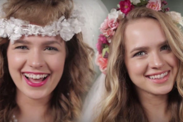 Tak zmieniała się moda na fryzury ślubne od lat 60. (VIDEO)