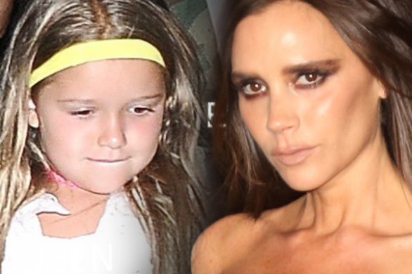 To urocze! Mała Harper Beckham już projektuje, a Victoria sprzedaje jej dzieła