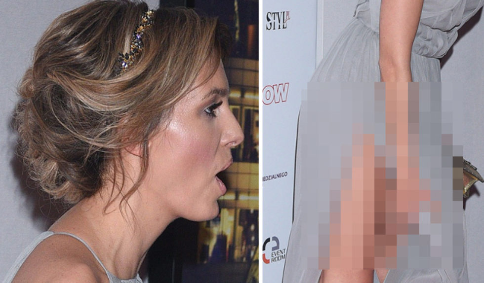 Agnieszka Hyży wyszła na imprezę… bez majtek? (FOTO) Agnieszka Hyży wyszła na imprezę… bez majtek? (FOTO)