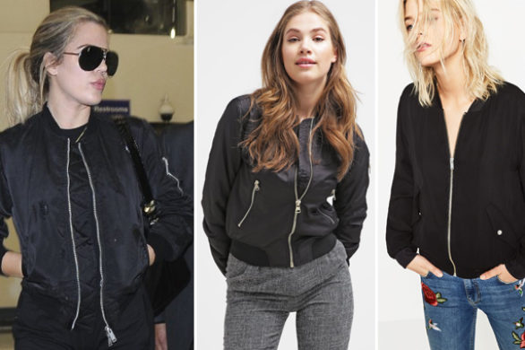 Kurtka damska bomber jacket czarna – pokochała ją nie tylko Khloe Kardashian!