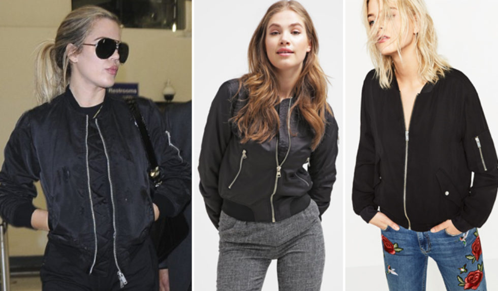 Kurtka damska bomber jacket czarna – pokochała ją nie tylko Khloe Kardashian! Kurtka damska bomber jacket czarna – pokochała ją nie tylko Khloe Kardashian!