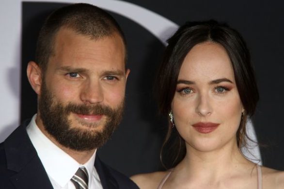 Dakota Johnson i Jamie Dornan na premierze Ciemniejszej strony Greya w LA (FOTO)