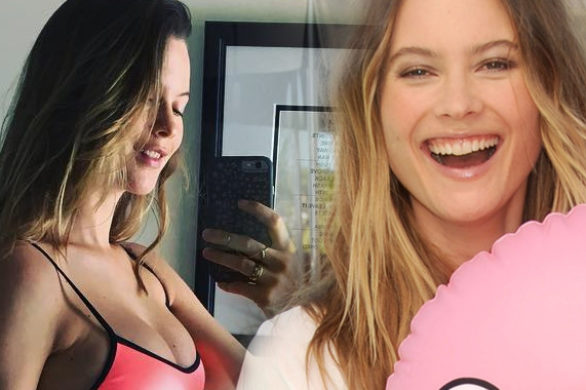 Behati Prinsloo chwali się ciażowym brzuszkiem (FOTO)