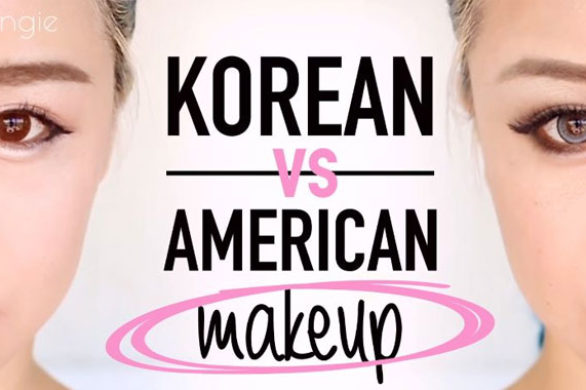 Różnice w makijażu – Ameryka kontra Korea [VIDEO]