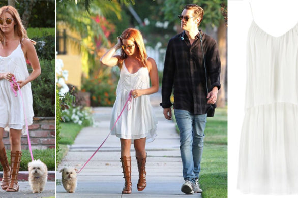Ashley Tisdale dobrze wie, jaki strój jest najlepszy na upał