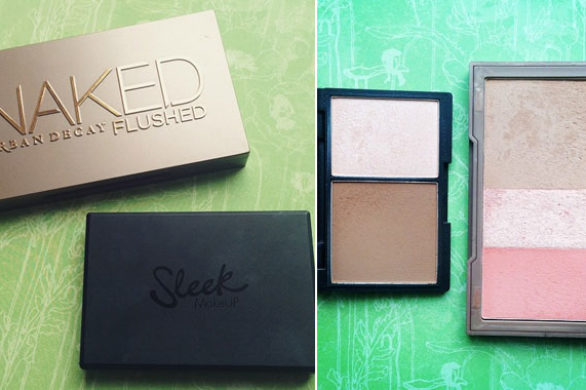 Zeberka testuje: konturowanie twarzy – Urban Decay vs Sleek