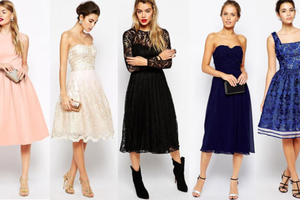 Studniówka – ostatni dzwonek! – przegląd sukienek midi Asos