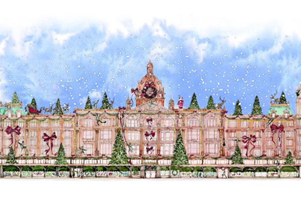 Najpiękniejsze świąteczne witryny sklepowe – Harrods (FOTO)