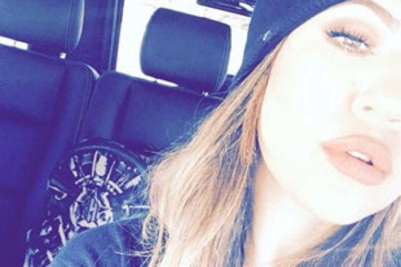 Khloe Kardashian przesadziła z konturówką do ust (FOTO)