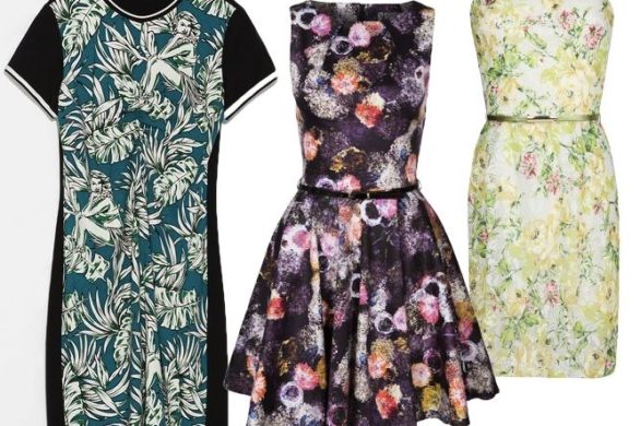 Sukienki w kwiaty – wiosna/lato 2014 – przegląd