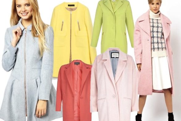 Pastelowe płaszcze – wiosna 2014
