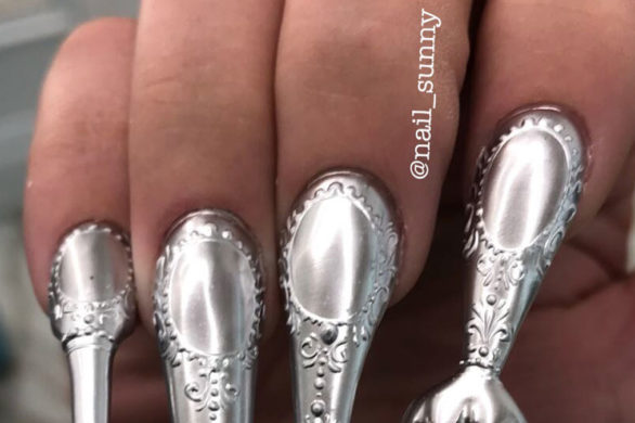 To najdziwniejszy manicure, jaki dziś zobaczysz! [VIDEO]