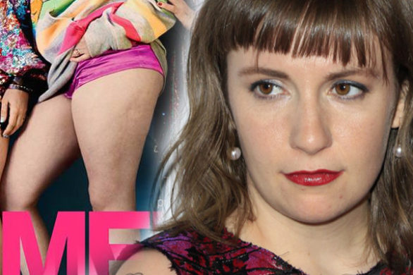 Polki nie były gotowe na cellulit Leny Dunham na okładce Glamour? (FOTO)
