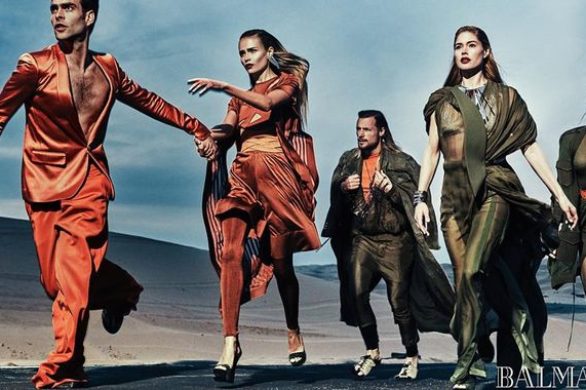Wow! Musicie zobaczyć najnowszą kampanię reklamową Balmain!