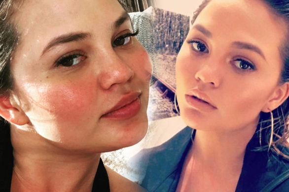 OMG… Nie wierzymy, że Chrissy Teigen zdecydowała się TO reklamować…