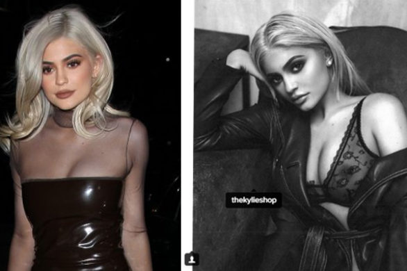 Kylie Jenner pokazała światu swoje kolczyki w sutkach! (FOTO)