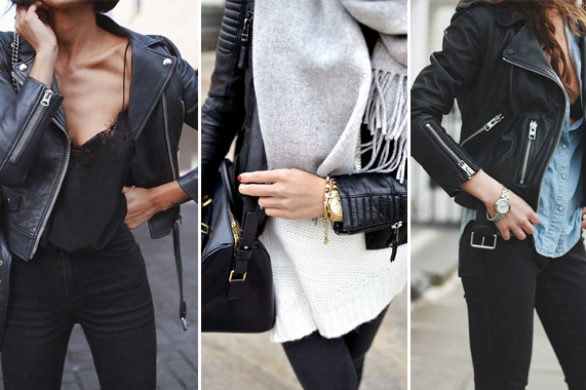 Czarna ramoneska w roli głównej – zainspirujcie się tymi stylizacjami!