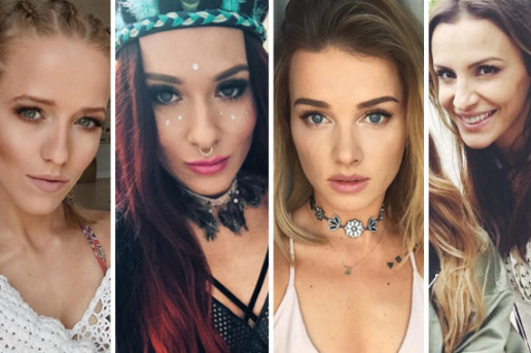 Blogerki modowe na swoich instagramowych profilach (INSTA)