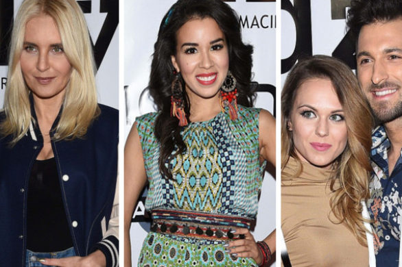 Stylizacje celebrytek na pokazie kolekcji Maćka Sieradzky’ego