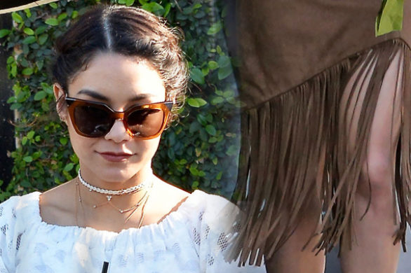 Vanessa Hudgens pokazuje, że jest gotowa na Coachellę
