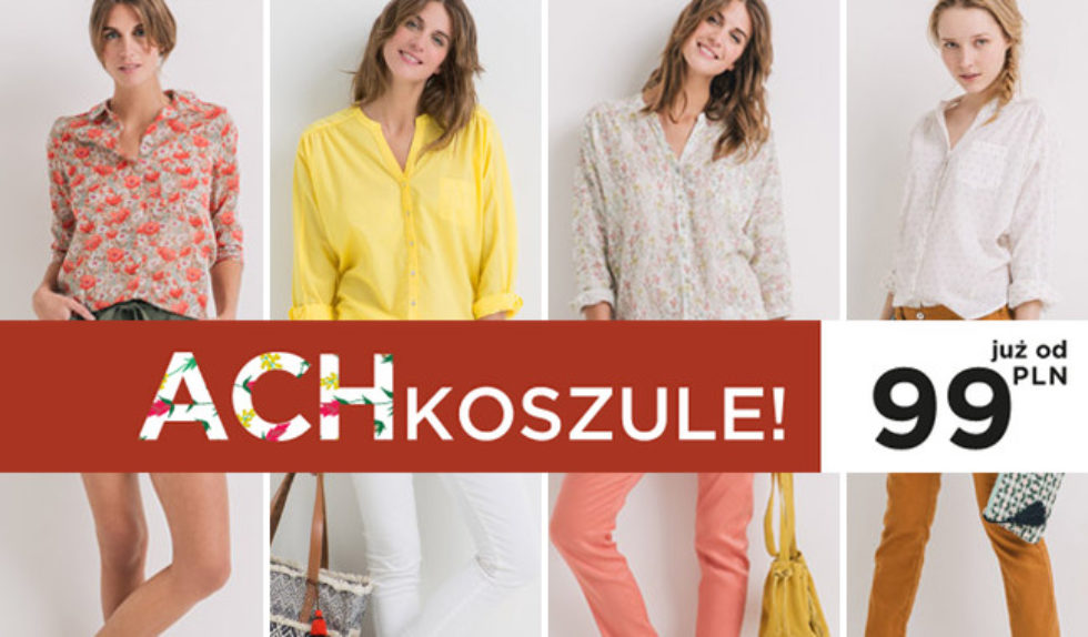 Promod Koszule – Modne bluzki w kilku stylach na lato Promod Koszule – Modne bluzki w kilku stylach na lato