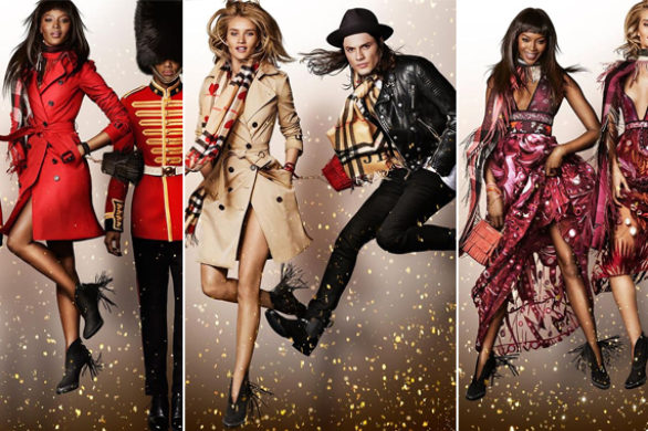 U Burberry zrobiło się już świątecznie (FOTO)