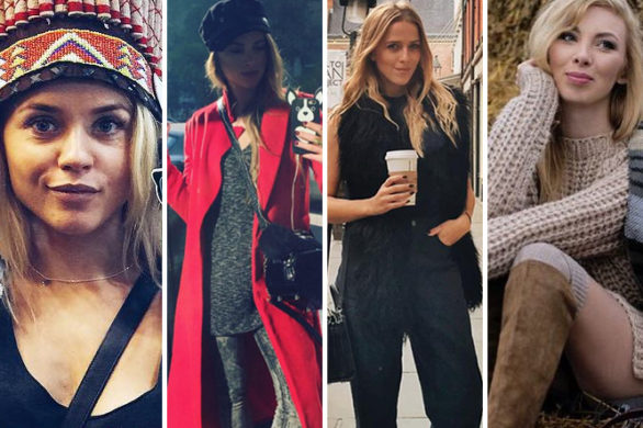 Blogerki modowe na swoich instagramowych profilach (INSTA)
