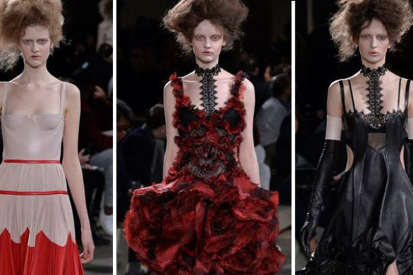 Pokaz kolekcji Alexandra McQueena jesień-zima 2015/2016