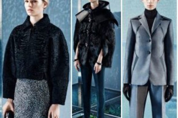 Futurystyczna kolekcja Balenciaga Pre-Fall 2014 (FOTO)