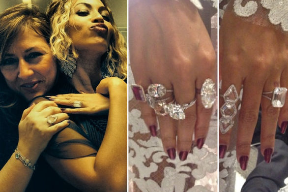 Beyonce w biżuterii za 10 mln dolarów na gali Grammy 2014!