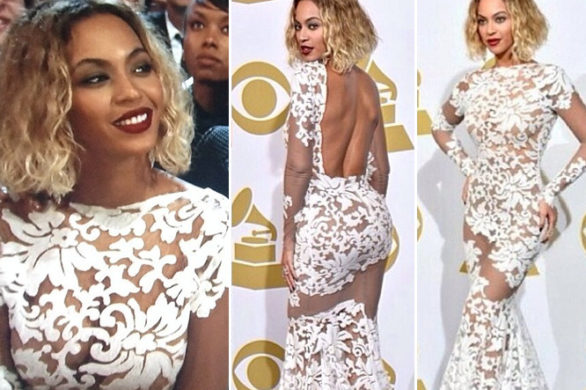Suknia Beyonce najpiękniejsza na Grammy 2014 ? (FOTO)