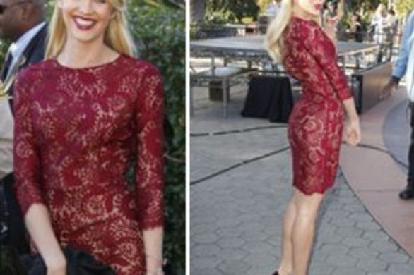 Candice Swanepoel kocha czerwień (FOTO)