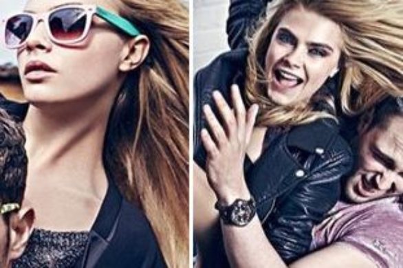 Rockowa Cara Delevingne w kampanii Pepe Jeans (FOTO)