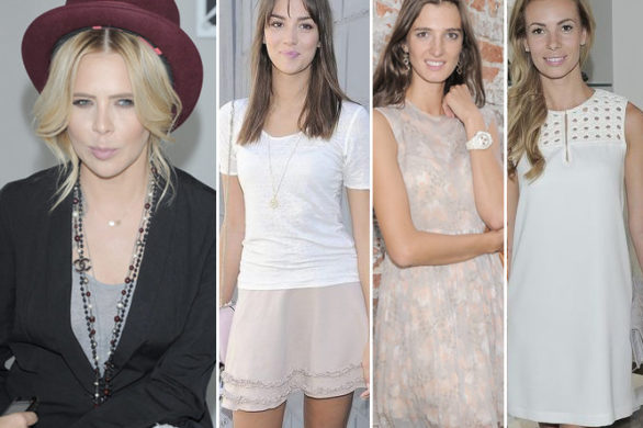 Celebrytki z Mają Sablewską na prezentacji butów Carinii