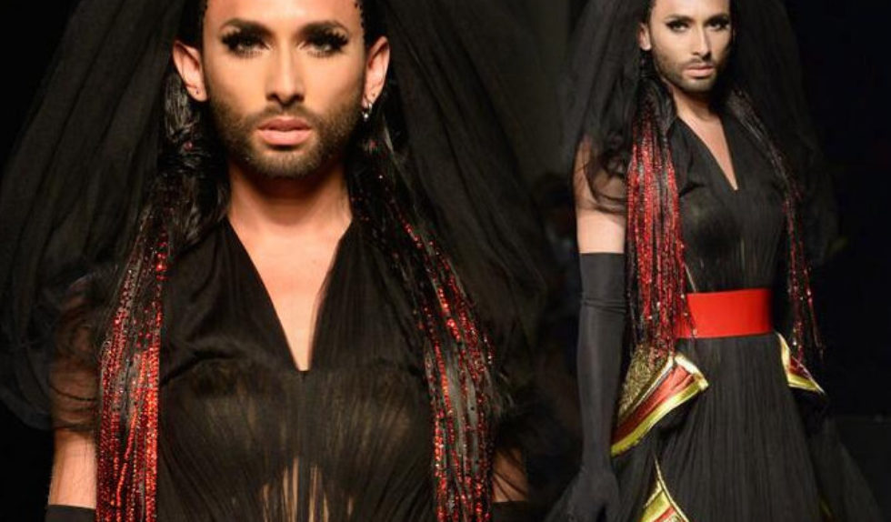 Szok! Conchita Wurst modelką na pokazie Jeana Paula Gaultier Szok! Conchita Wurst modelką na pokazie Jeana Paula Gaultier