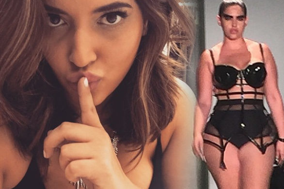 Denise Bidot – modelka plus size na pokazie nowojorskiego FW