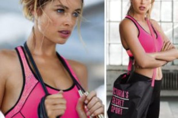 Stylowy trening Doutzen Kroes dla Victoria’s Secret (FOTO)