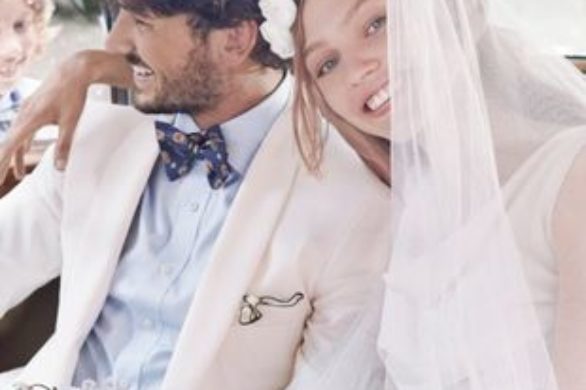 Sasha Pivovarova w ślubnej kampanii Gant (FOTO)