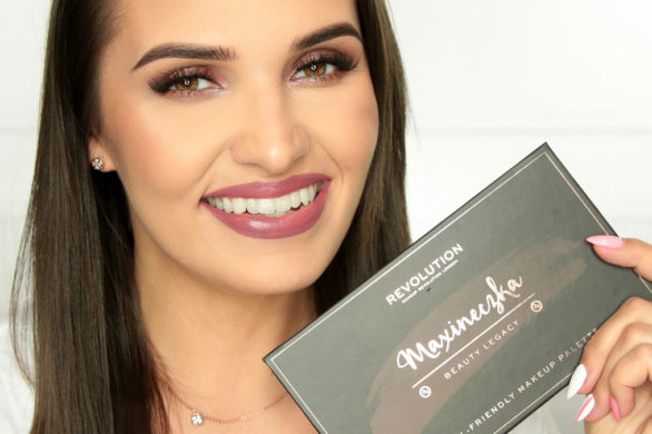 Maxineczka stworzyła własną paletę cieni do powiek razem z Makeup Revolution!