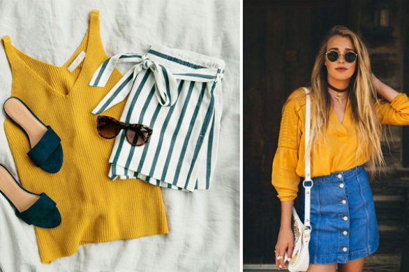 Stylizacje z żółtym w roli głównej – outfity idealne na lato! (FOTO)