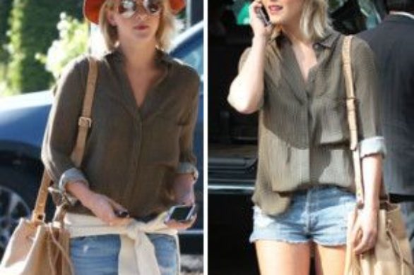 Julianne Hough w dwóch niemal identycznych zestawach (FOTO)