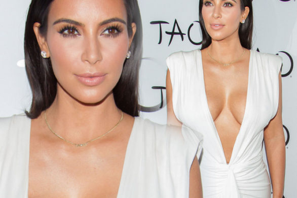 Przyglądamy się urodzinowej kreacji Kim Kardashian (SONDA)