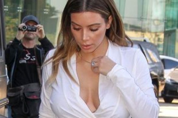 Kim Kardashian w ulubionych J Brandach (FOTO)