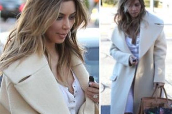 Kim Kardashian zakochana w… płaszczach Celine (FOTO)