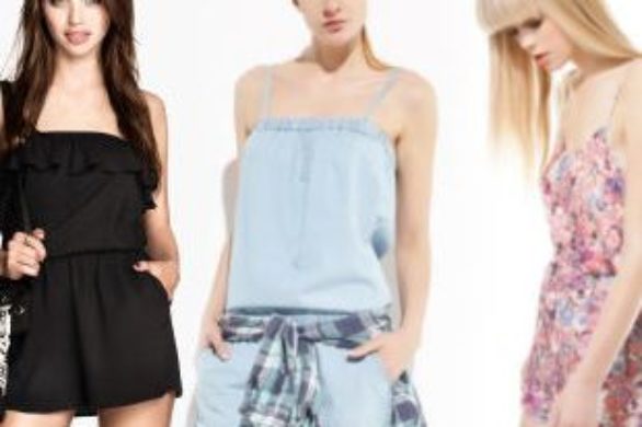 Kolorowe kombinezony na lato – przegląd oferty sieciówek