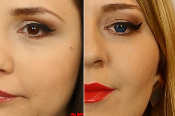 Jak zrobić kreskę na trudnej powiece (VIDEO+FOTO)