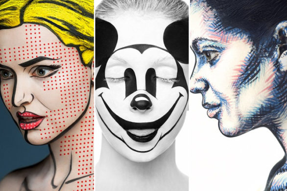 Niezwykłe makijaże Alexandra Khokhlova i Valeriyi Kutsan