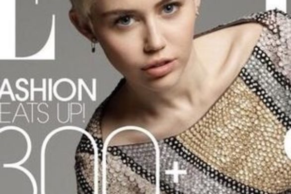 Miley Cyrus na okładce Elle we wdzianku za 13 tys. dolarów!