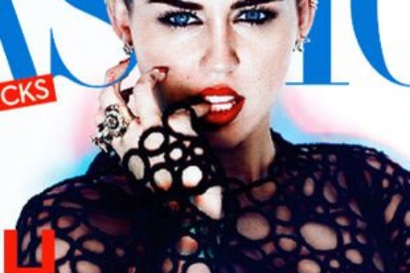 Miley Cyrus na okładce Fashion Magazine